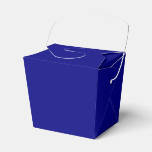 Blue Take Out Box Geschenkschachtel