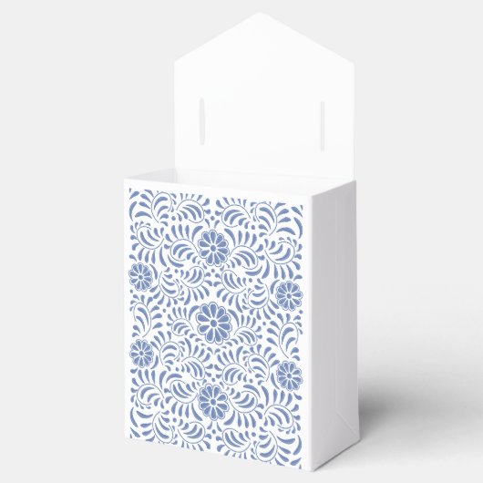 Blue Talavera Fevor Box Geschenkschachtel (Geöffnet)
