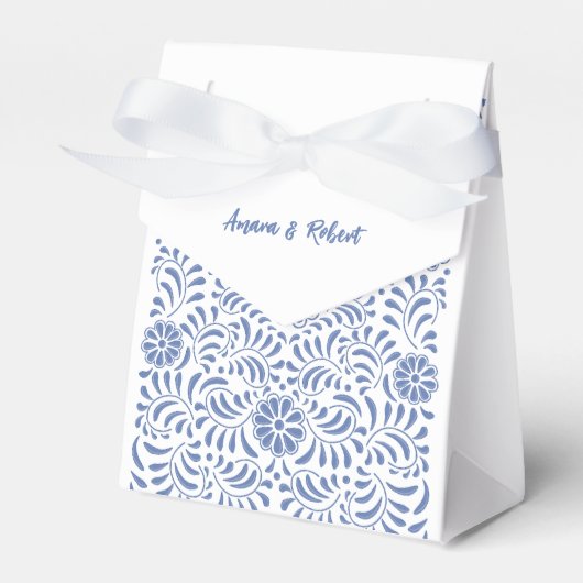 Blue Talavera Fevor Box Geschenkschachtel (Vorderseite)