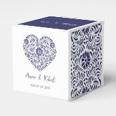 Blue Talavera Herzinfarkt Geschenkschachtel (Vorderseite)