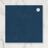 Blue Talavera Mexican Wedding Geschenkanhänger (Rückseite)