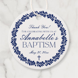 Blue Talavera Tile Spanischer Fiesta Taufkreislauf Geschenkanhänger