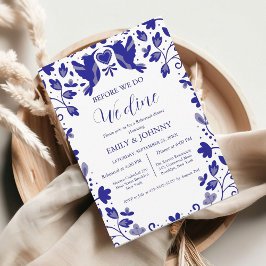 Blue Talavera Vor unserer Probe Abendessen Ankündigung