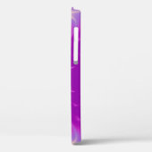 BLUE TALISMAN MONOGRAMM Pink Fuchsia Lila Case-Mate iPhone Hülle (Rückseite / Links)