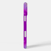 BLUE TALISMAN MONOGRAMM Pink Fuchsia Lila Case-Mate iPhone Hülle (Rückseite / Rechts)