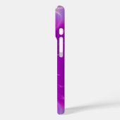 BLUE TALISMAN MONOGRAMM Pink Fuchsia Lila Case-Mate iPhone Hülle (Rückseite / Links)