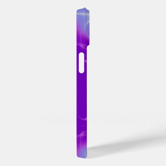 BLUE TALISMAN MONOGRAMM Pink Fuchsia Lila Case-Mate iPhone Hülle (Rückseite / Rechts)