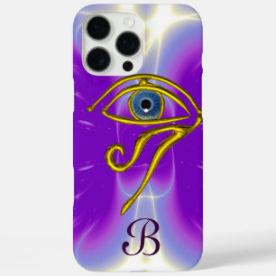 BLUE TALISMAN MONOGRAMM Pink Fuchsia Lila iPhone 16 Pro Max Hülle