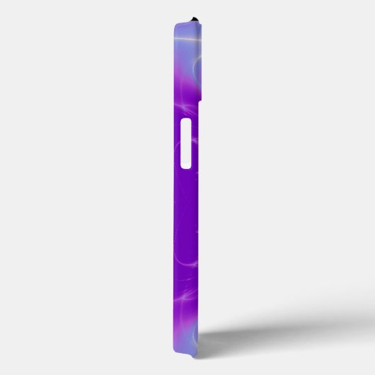 BLUE TALISMAN MONOGRAMM Pink Fuchsia Lila Case-Mate iPhone Hülle (Rückseite / Rechts)