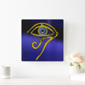 BLUE TALISMAN QUADRATISCHE WANDUHR (Zuhause)