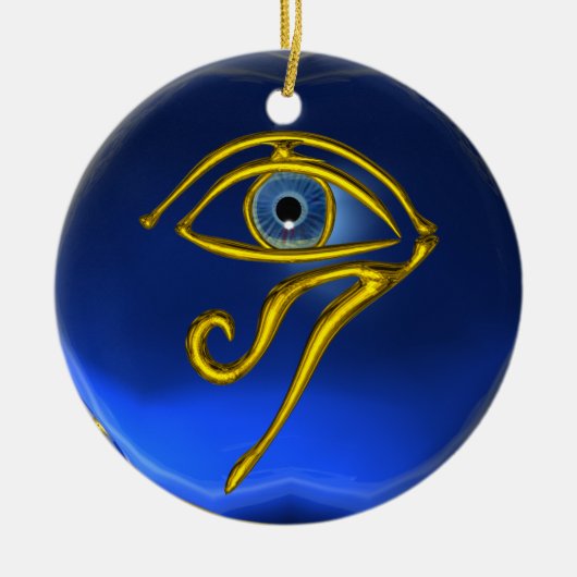 BLUE TALISMAN, Sapphire Keramikornament (Vorne)