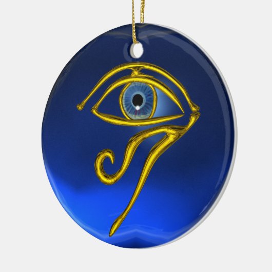 BLUE TALISMAN, Sapphire Keramikornament (Links)
