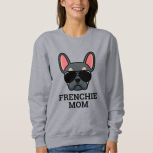 Blue Tan French Bulldog Frenchie Dog Mama Sweatshirt