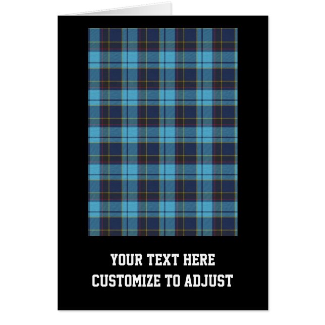 Blue tartan kariert (Vorne)