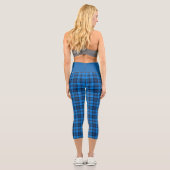 Blue Tartan Plad Capris (Rückseite)