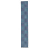 Blue Tartan Table Runner für rustikale Zuhause Großer Tischläufer (Vorderseite)