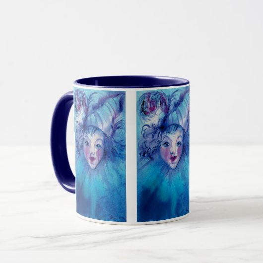 BLUE TASSE (Vorderseite Links)