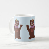 Blue Tasse Bear Party (Vorderseite Links)