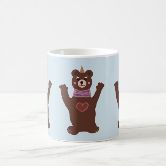 Blue Tasse Bear Party (Mittel)