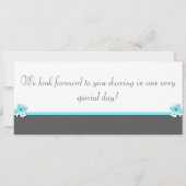 Blue Tea Arizona Boarding Parco Civico-Ciani Einladung (Rückseite)