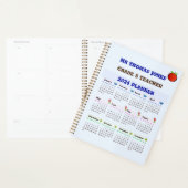 Blue Teacher Calendar Planer (Anzeige)