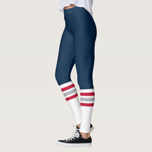 Blue Team Tube Sock Leggings (Links)