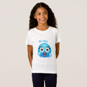 Blue Tears of Joy: The Overwhelmed Emoji T-Shirt (Vorne ganz)