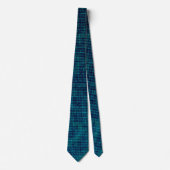 Blue Tech Sea Neck Tie Krawatte (Vorderseite)