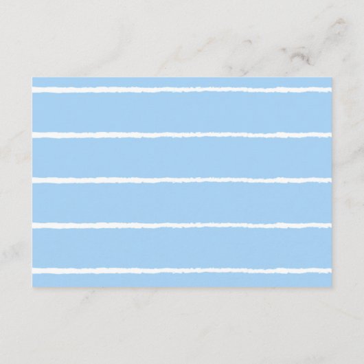 Blue Teddy Bären Books for Baby Begleitkarte (Rückseite)