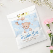 Blue Teddy Bear Clouds Balloon Babydusche Geschenktütchen (Versiegelt)