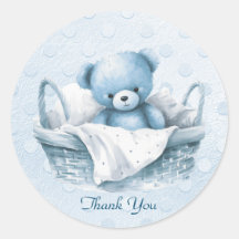 Blue Teddy Bear in Basketball