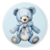 Blue Teddy Bear Keramikknauf (Vorderseite)
