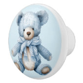 Blue Teddy Bear Keramikknauf (Rechts)