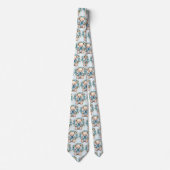 Blue Teddy Bear Neck Tie Krawatte (Vorderseite)