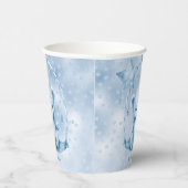 Blue Teddy Bear Paper Cups Pappbecher (Rechts)