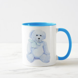 Blue Teddy Bear Tasse