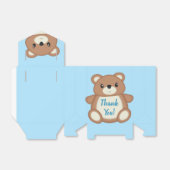 Blue Teddy Bear Vielen Dank Geschenkschachtel (Ungefaltet)