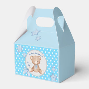 Blue Teddy Kleiner Start Baby Geschenkschachtel