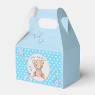 Blue Teddy Kleiner Start Baby Geschenkschachtel