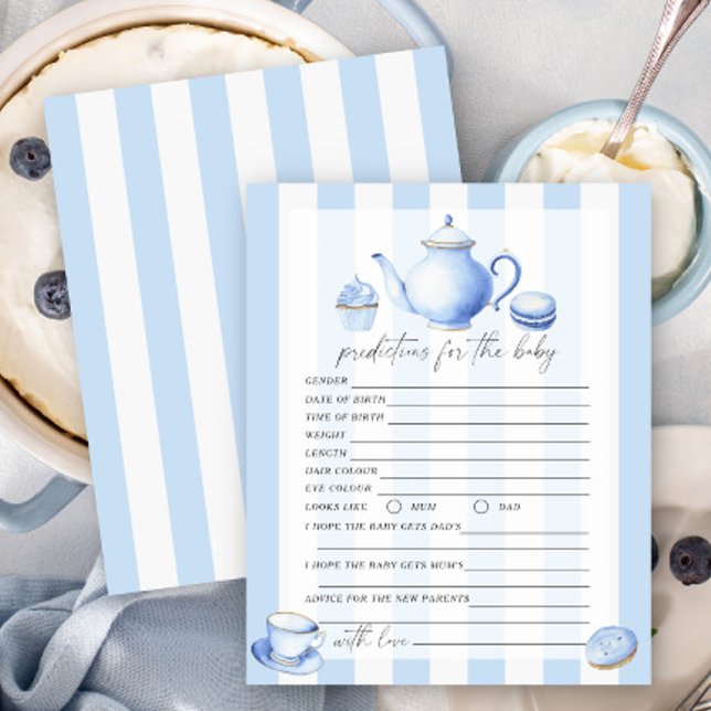 Blue Tee Party - Baby-Vorhersagen und Ratschläge (Von Creator hochgeladen)