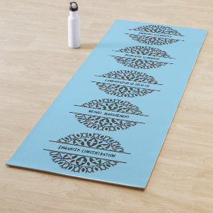 Blue Ten Health Benefits Yoga Mat Yogamatte
