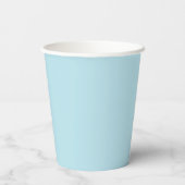 Blue Tennis Inspiriert Birthday Paper Cup Pappbecher (Rückseite)