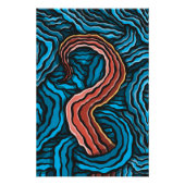 Blue Tentacle Poster (Vorderseite)