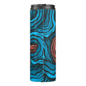 Blue Tentacles Thermosbecher (Rückseite)