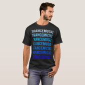 Blue Text Trance T-Shirt (Vorne ganz)