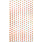 Blue Textured Hand gezeichnet Bridal Bouquet Tischdecke (Vorderseite)