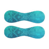 Blue Textured Lotus Baseball (Paneele)
