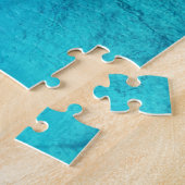 Blue Textured Lotus Puzzle (Seite)