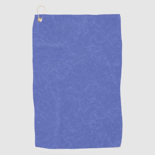 Blue textured pattern with swirling cloud golfhandtuch (Vorderseite)