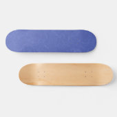 Blue textured pattern with swirling cloud skateboard (Horizontal)